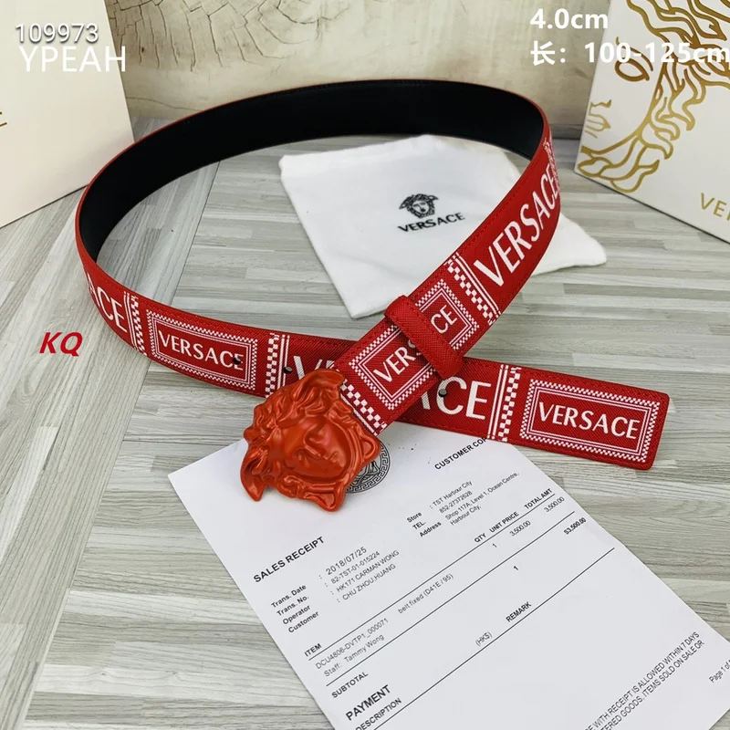 Versace Belt 40mmX100-125cm 8L01